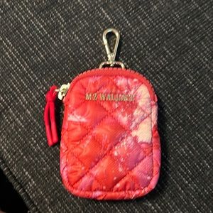 Mz Wallace link pouch in acid dye color